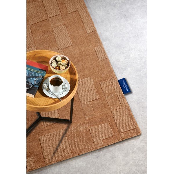 Hnědý ručně tkaný vlněný koberec 120x170 cm Wilhelmine – Villeroy&Boch-image-2