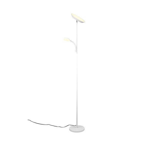 Bílá LED stojací lampa (výška 178 cm) Specter – Reality