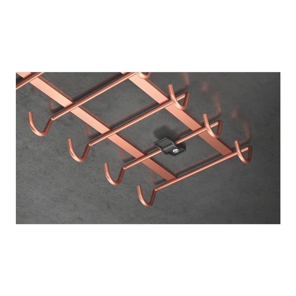 Závěsný držák na hrnky v měděné barvě Metaltex-image-2