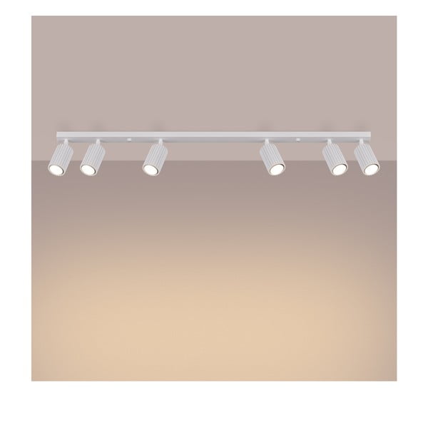 Bílé bodové svítidlo 6,5x117 cm Gleam – Sollux-image-2