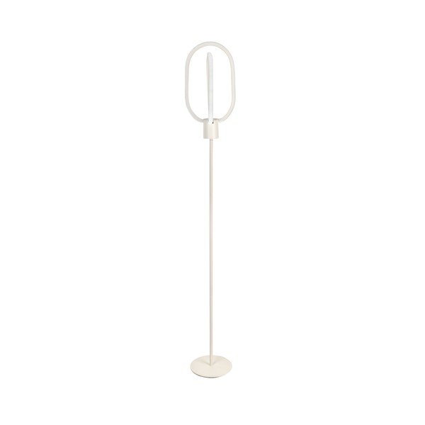 Bílá LED stojací lampa (výška 132 cm) Goktug – Squid Lighting