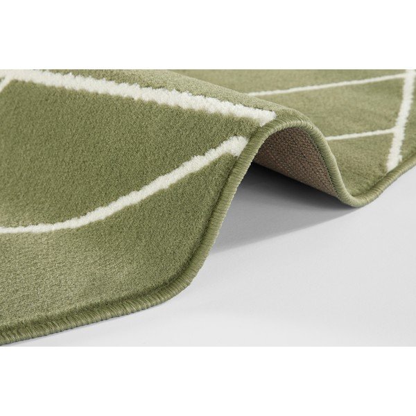Zelený koberec Ragami Velvet, ø 140 cm-image-2