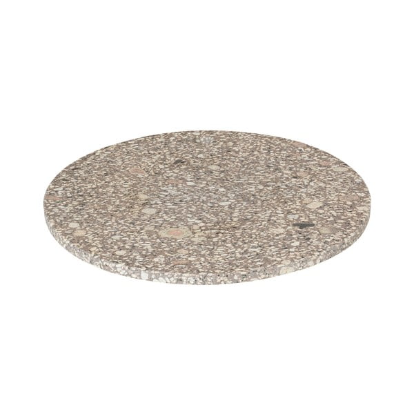 Béžové servírovací prkénko Blomus Stone, ø 30 cm