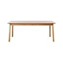 Rozkládací jídelní stůl s deskou v dubovém dekoru 95x190 cm Bari – Unique Furniture