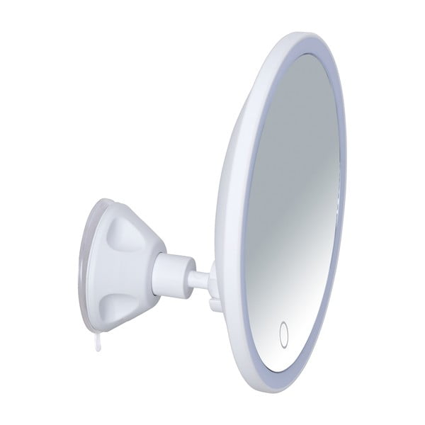 Bílé zrcadlo s LED osvícením Wenko Isola-image-2