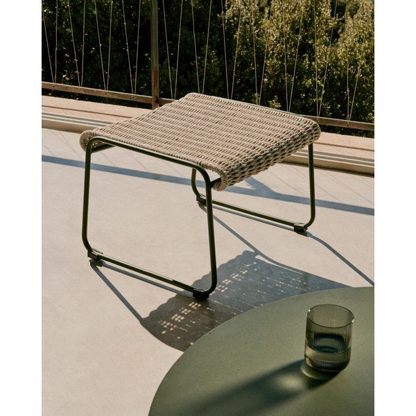 Šedozelená zahradní podnožka Maurina – Kave Home-image-4