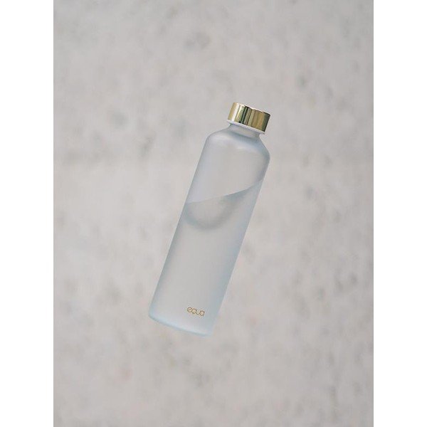 Bílá láhev z borosilikátového skla Equa Mismatch Ash, 750 ml-image-1