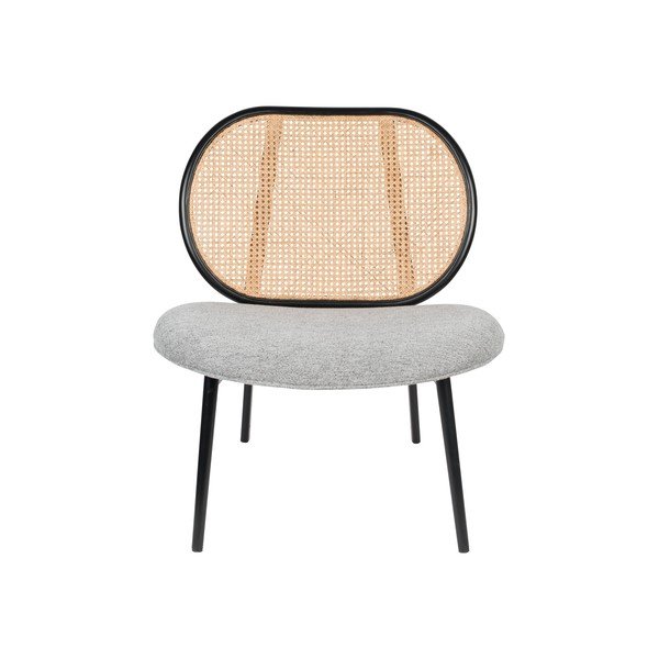 Šedo-hnědé křeslo Zuiver Spike-image-2