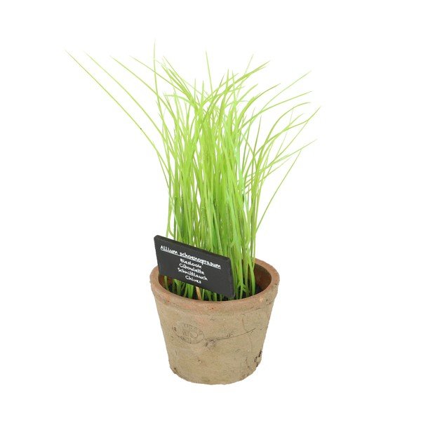 Umělá rostlina (výška 27 cm) Chives – Esschert Design-image-1