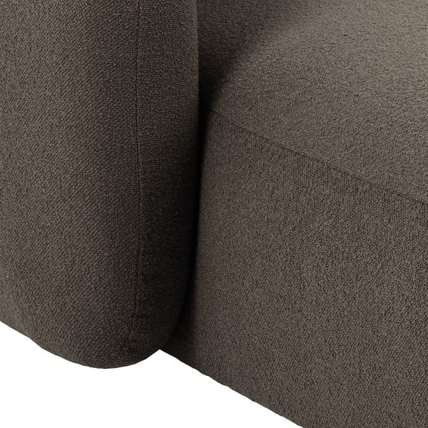 Šedohnědá rohová pohovka z textilie bouclé (pravý roh) Imola – Bonami Selection-image-4