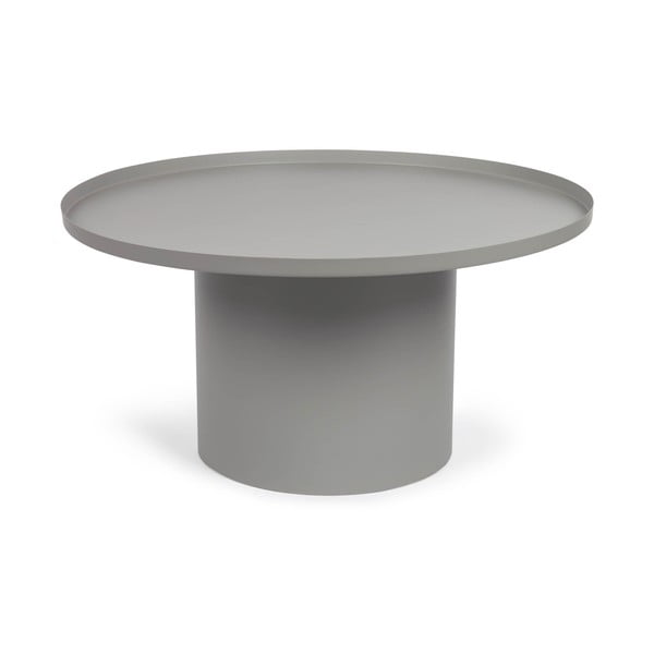 Kovový kulatý odkládací stolek ø 72 cm Fleksa – Kave Home
