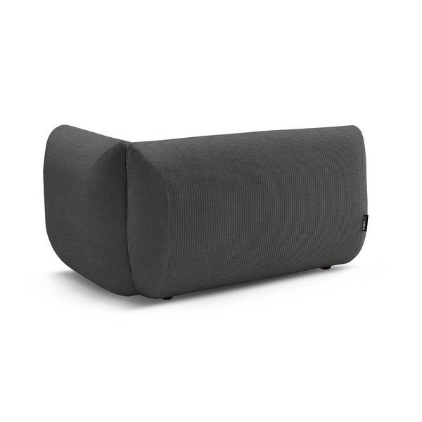 Šedý manšestrový modul pohovky (pravý roh) Lecomte – Bobochic Paris-image-3