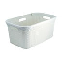 Bílý koš na prádlo Curver Style Basket, 45 l