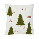 Dekorační polštář s vánočním motivem z materiálu bouclé 45x45 cm Christmas Tree – Catherine Lansfield
