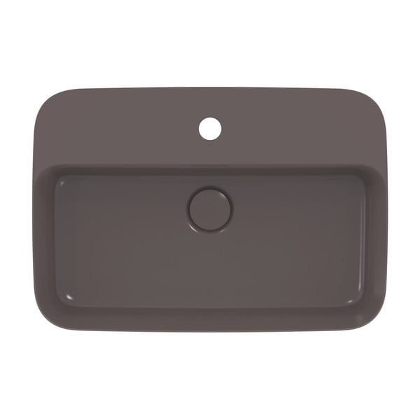 Šedé keramické umyvadlo 55x38 cm Ipalyss – Ideal Standard-image-2