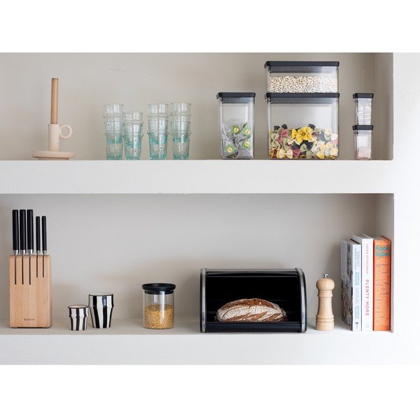 Ocelový chlebník Roll Top – Brabantia-image-1