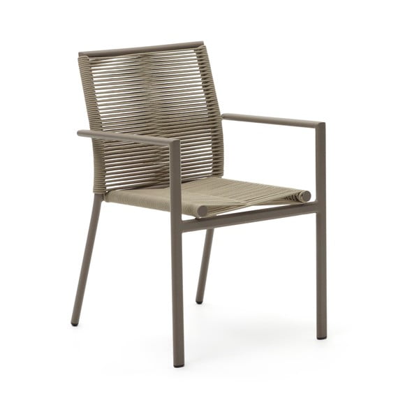 Béžová kovová zahradní židle Culip – Kave Home
