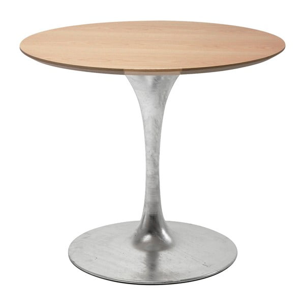 Deska jídelního stolu v dubovém dekoru Kare Design Invitation, ⌀ 90 cm
