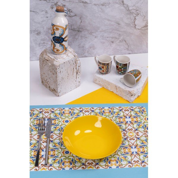 Plastové prostírání 6 ks 45x30 cm Costiera – VDE Tivoli 1996-image-1