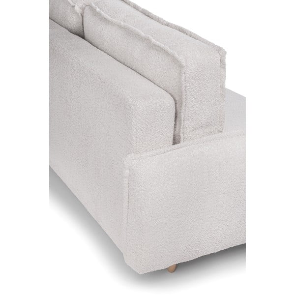 Béžová rozkládací pohovka z textilie bouclé 215 cm Patti – Bonami Selection-image-1