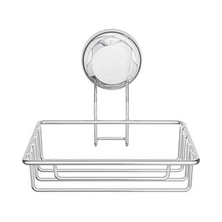 Samodržící ocelová mýdlenka ve stříbrné barvě Bestlock Bath – Compactor