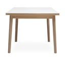 Rozkládací jídelní stůl s bílou deskou Hammel Single, 90 x 90 cm