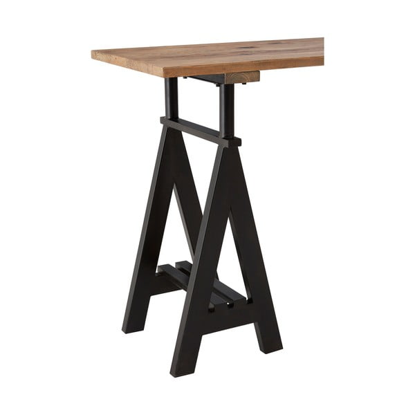 Konzolový stolek s deskou z borovicového dřeva v přírodní barvě 45x130 cm Hampstead – Premier Housewares-image-3