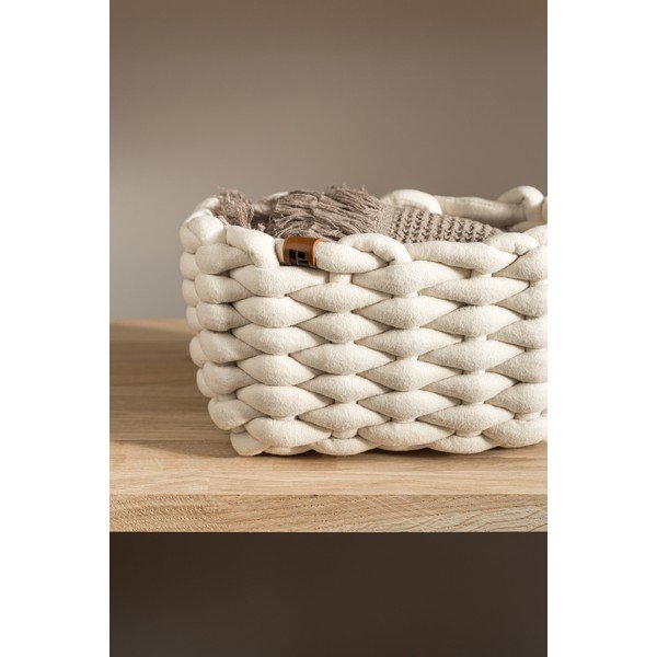 Látkový košík 20x15x11 cm Peach Skin S – Bigso-image-2