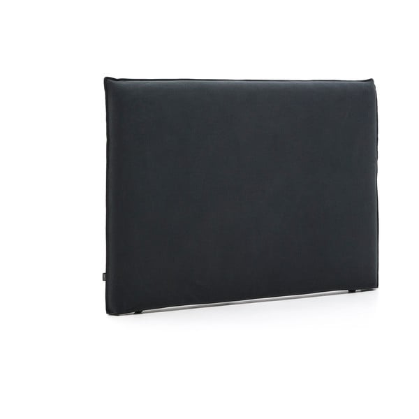 Antracitové čalouněné čelo postele 180x118 cm Jaira – Kave Home