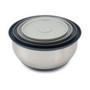 Nerezové mísy v sadě 4 ks ve stříbrné barvě ø 28,5 cm Nest Prep&Store – Joseph Joseph
