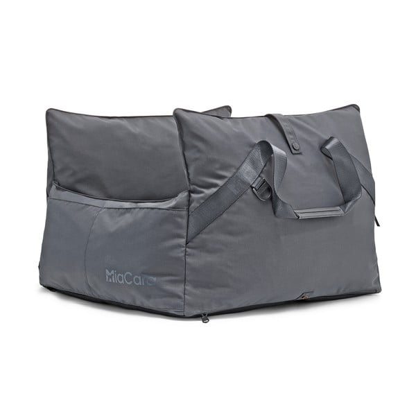 Tmavě šedá přepravní taška pro psa 50x50 cm Viaggio Asphalt – MiaCara