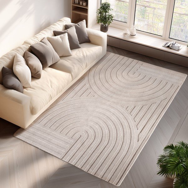 Krémový koberec 160x230 cm Pompei – Ayyildiz Carpets-image-1