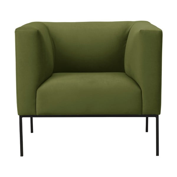 Zelené křeslo Windsor & Co Sofas Neptune
