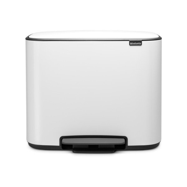 Bílý odpadkový koš Brabantia, 36 l-image-3