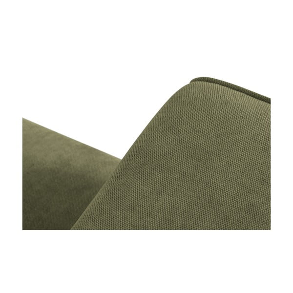 Světle zelená rohová pohovka do "U", pravý roh Esther – Milo Casa-image-4