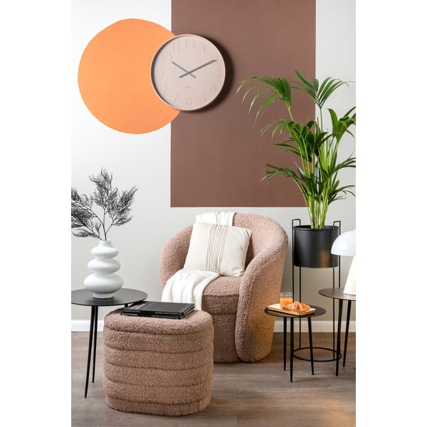 Bílá keramická váza Karlsson Circles, výška 28,5 cm-image-1