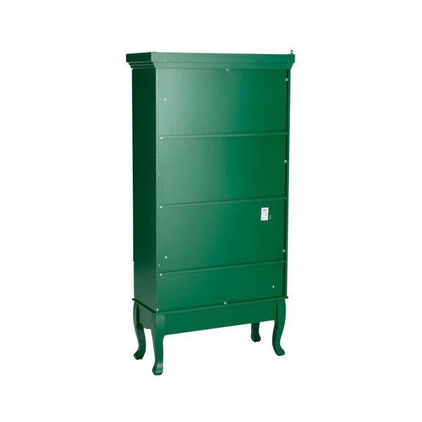 Zelená závěsná vitrína z MDF 85x170,5x35 cm Prato – Ellos Home-image-3