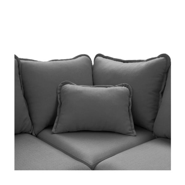 Šedá rohová pohovka (pravý roh) Beata – Ropez-image-1