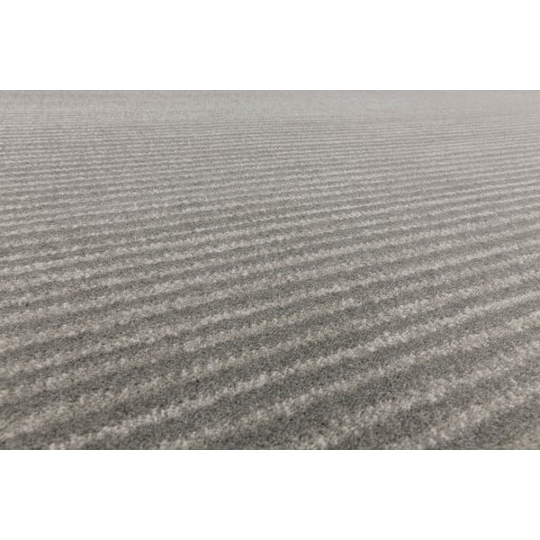 Šedý vlněný koberec 160x240 cm Calisia M Ribs – Agnella-image-4