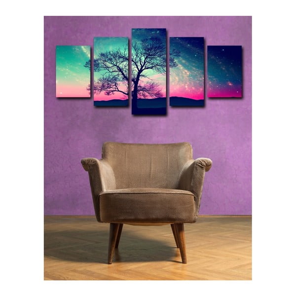 5dílný obraz Tree Randona, 50 x 100 cm