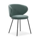 Zelená čalouněná jídelní křesla v sadě 2 ks Rush – Marckeric