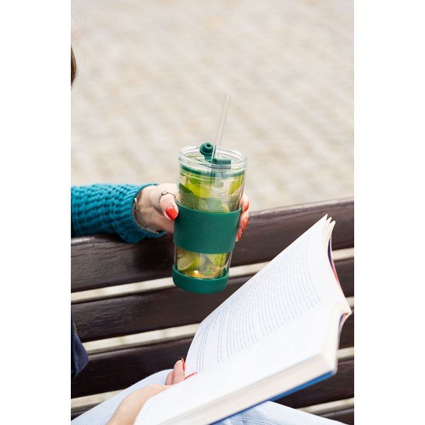 Zelený termo hrnek 600 ml Fuori – Vialli Design-image-4