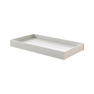 Bílá zásuvka pod dětskou postel Vipack Junior, 70 x 140 cm