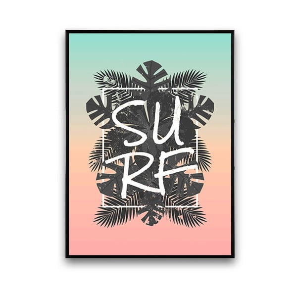 Plakát Surf, 30 x 40 cm