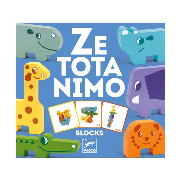 Dětské dřevěné puzzle ve tvaru zvířátek Djeco Puzzle-image-1