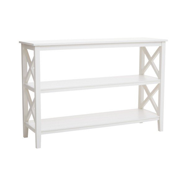 Bílý regál z borovicového dřeva 120x81x40 cm Heritage – Premier Housewares