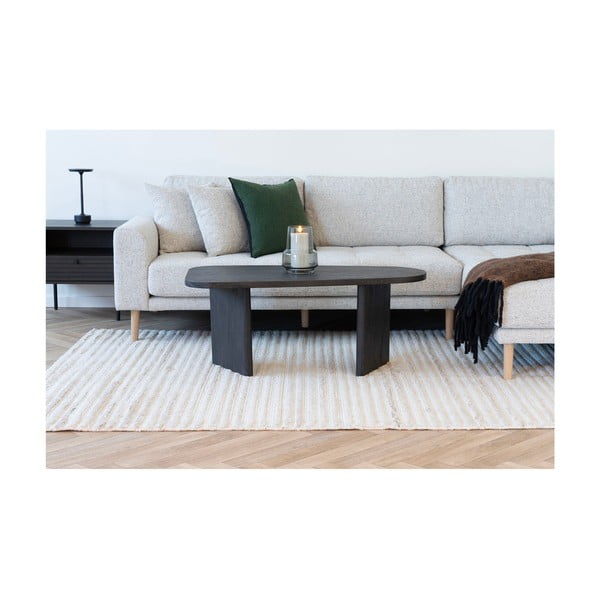 Tmavě hnědý konferenční stolek 50x100 cm Melo – House Nordic-image-2