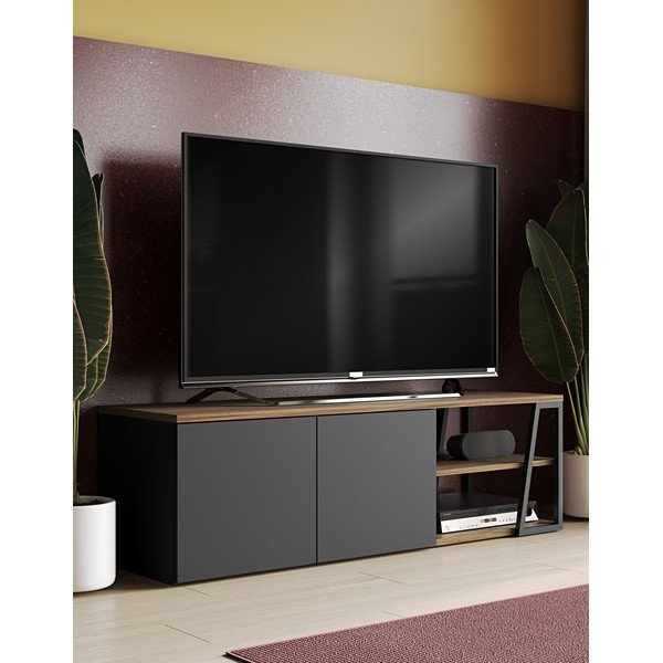 Černý TV stolek TemaHome Albi-image-1