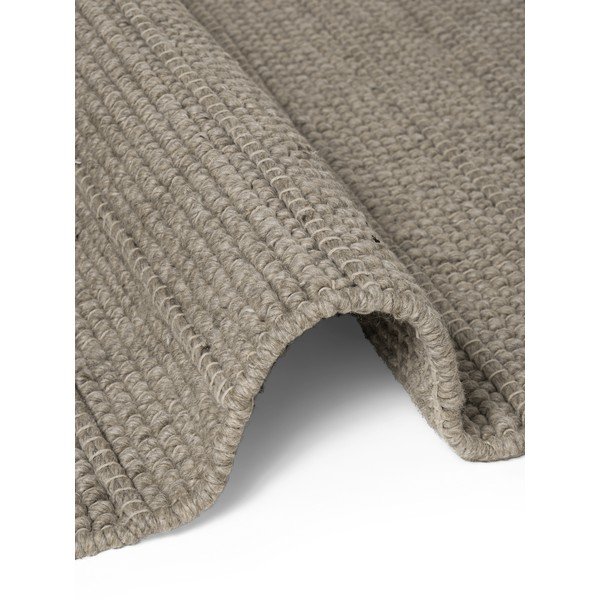 Šedý ručně tkaný vlněný běhoun 80x250 cm Camden Parker – Ted Baker-image-4