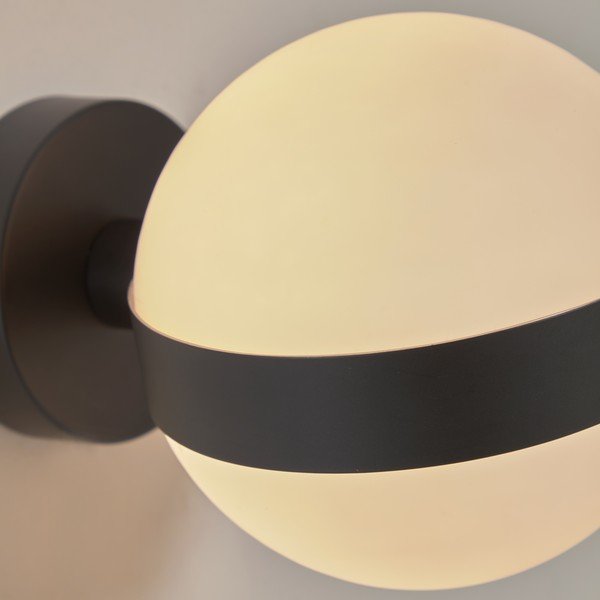 Černé nástěnné svítidlo ø 15 cm Anasol – Kave Home-image-2